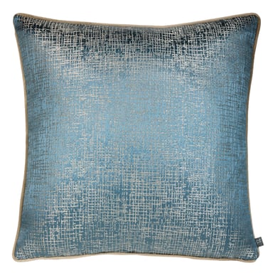 Cinder Metallic Jacquard Cushion
