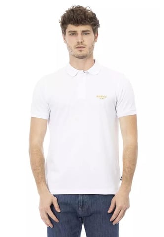 Besticktes kurzarmeliges Poloshirt