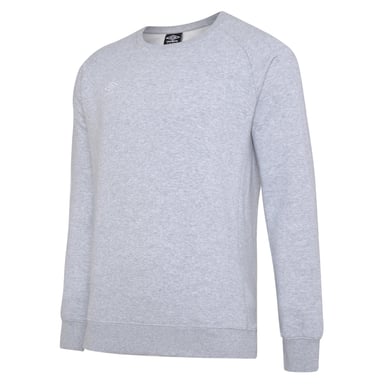 Umbro Childrens/Kids Club Freizeit Sweatshirt (Grau meliert/Weiß)