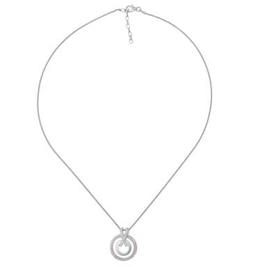 Orphelia 'Azalea' Damenkette mit Anhänger aus 925er Sterlingsilber – Silber ZH-7095