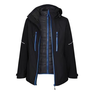 Regatta - "X-Pro Evader III" Jacke für Herren (Schwarz/Dunkelblau)