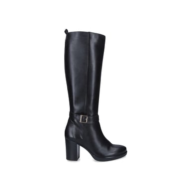Carvela Leather Silver 2 Knee High Boots