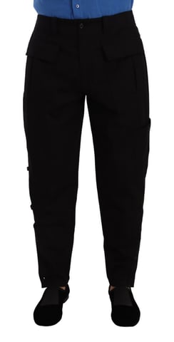 Baumwoll-Stretch-enger Schnitt Cargo-Hose
