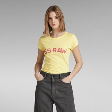 G-Star RAW Slim Chest Print Top