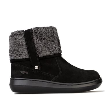 Rocket Dog Sugarmint Wildlederstiefel für Frauen - UK 3 - Schwarzin Schwarz