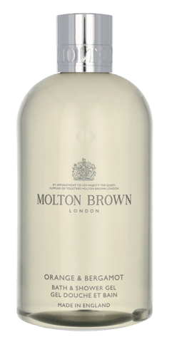 M.Brown Orange & Bergamot Bath & Shower Gel.