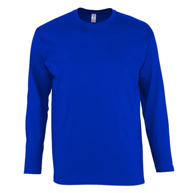 SOLS Herren Monarch Langarm T-Shirt (Königsblau)