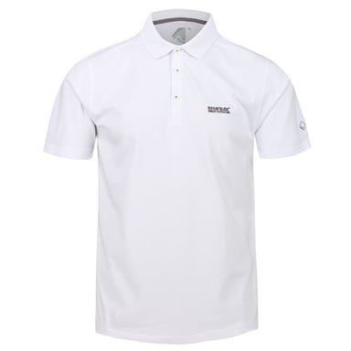 Regatta Herren Poloshirt Sinton leicht, kurzärmlig (Weiß)