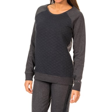 Langärmeliges Damen-Sweatshirt mit Bootskragen 1487904709