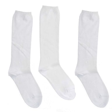 Pack-3 High-Top-Socken 7501 Mädchen