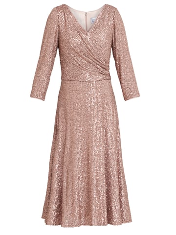 Libbie Midi A-Line Sequin Dress