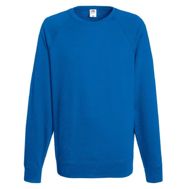 Fruit Of The Loom Herren leichtes Raglan Sweatshirt (240 GSM) (Royal)