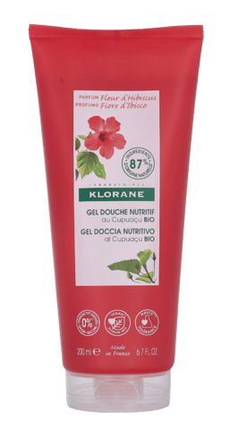 Klorane Shower Gel - Hibiscus Flower.