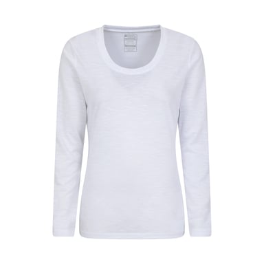 Mountain Warehouse - "Agra" Oberteil für Damen Langärmlig (Weiß)