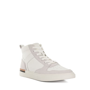 Dune Mens Strictly - High Top Perforated Trainers