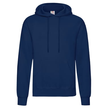 Fruit of the Loom - "Classic" Sweatshirt mit Kapuze für Herren/Damen Unisex (Marine)