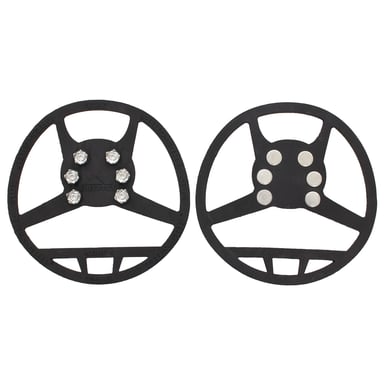 Trespass Gripz Non Slip Traktion Hilfe Eis Greifer (schwarz)