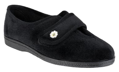Andrea Touch Fastening Slipper