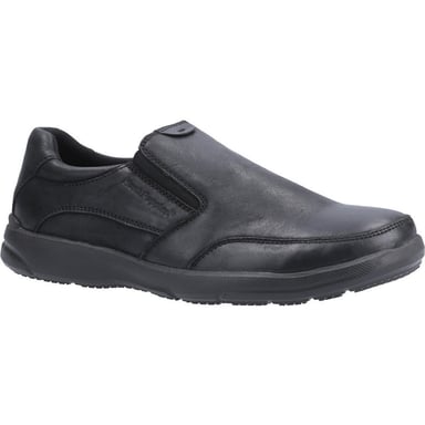 Hush Puppies Herren Aaron Slip On Leder Loafer Schuhe