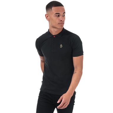 Polo Willtape Luke 1977 Pour Homme en Noir