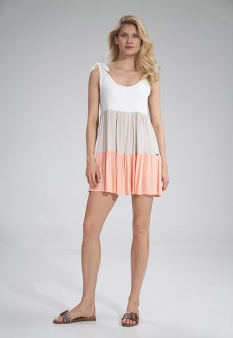 Shoulder Tie Mini Dress