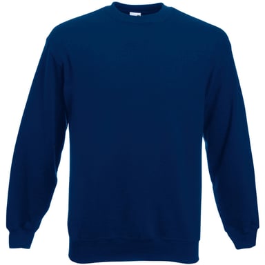 Fruit Of The Loom Herren Set-In Belcoro® Yarn Sweatshirt (Marine)