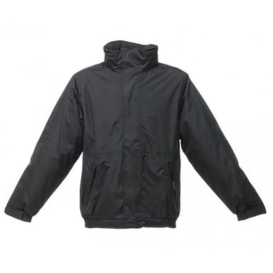 Regatta Dover Wasserdichte Winddichte Jacke (Thermo-Guard-Isolierung) (Schwarz/Asch)