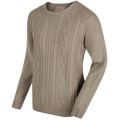 Regatta Herren Koby Mid Weight Kabel Strickpullover