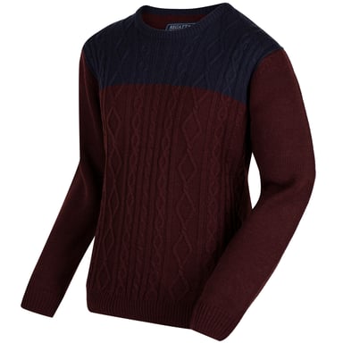 Regatta Herren Koby Mid Weight Kabel Strickpullover