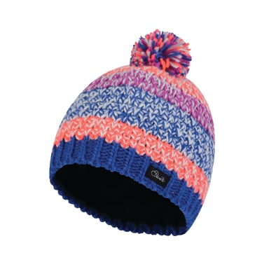 Dare2B Girls Superflash Bobble Beanie Hat