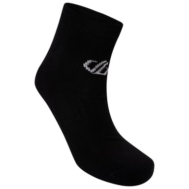 Dare 2B Unisex Adult Essentials Knöchelsocken (2er-Pack) (Schwarz)