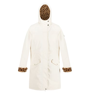 Regatta Womens/Ladies Rimona Hooded Waterproof Jacket (Light Vanilla)