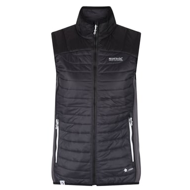 Regatta Womens/Ladies Halton III Hybrid Insulated Walking Body Warmer (Ash/Black)