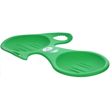 Trespass Twintub - Luge soucoupe pour deux personnes (Vert)