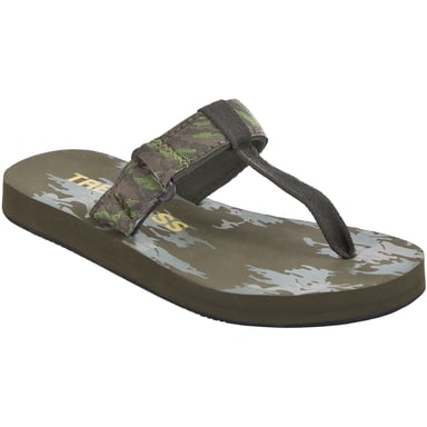 Trespass Kinder Jettie Sommer Flipflops (Khaki Camo)