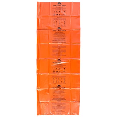 Trespass Radiator - Couverture de survie haute visibilité (Orange)