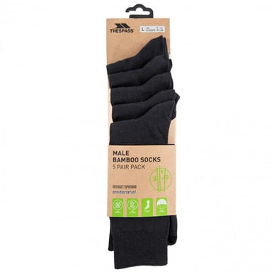 Trespass - Socken für Herren - Wandern(5er-Pack) (Schwarz)