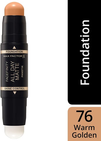 3x Max Factor Facefinity All Day Matte 2in1 PanStik Foundation 76 Warm Golden