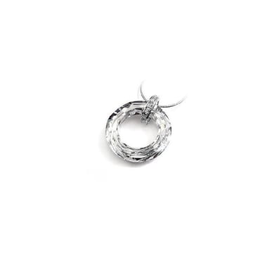 Swarovski - Pendentif Cercle orné de Cristal de Swarovski