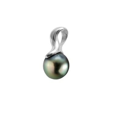 Pendentif Perle de Tahiti et Argent 925/1000