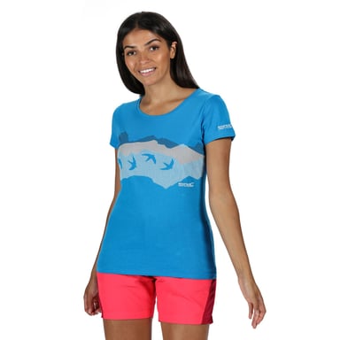 Regatta Womens Breezed Cotton Soft Graphic Jersey T Shirt