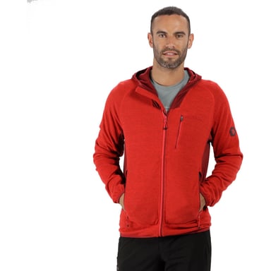 Regatta Mens Cartersville IV Zip Up Hooded Casual Fleece Hoodie Jacket