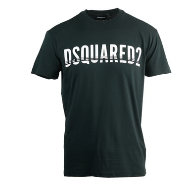 Dsquared2 Sliced ​​Logo Cool Fit T-shirt noir