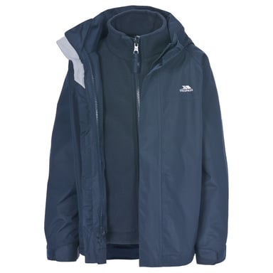 Trespass Boys Girls Skydive Waterproof Windproof 3 in 1 Jacket
