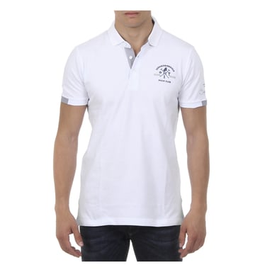 Ufford & Suffolk Polo Club Herren Polo Kurzarm US025 WEISS