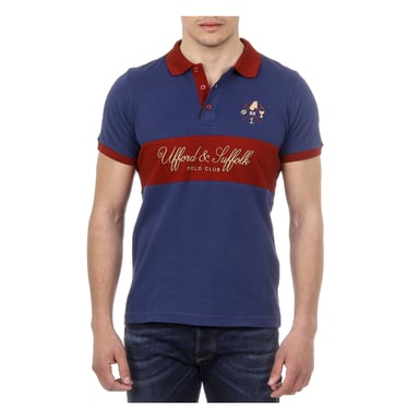 Ufford & Suffolk Polo Club Herren Polo Kurzarm US002 NAVY BLUE