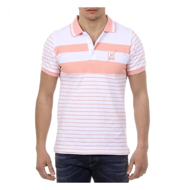 Ufford & Suffolk Polo Club Herren Polo Kurzarm US006 PINK
