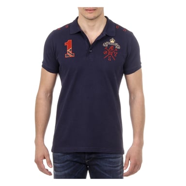 Ufford & Suffolk Polo Club Herren Polo Kurzarm US008 NAVY BLUE