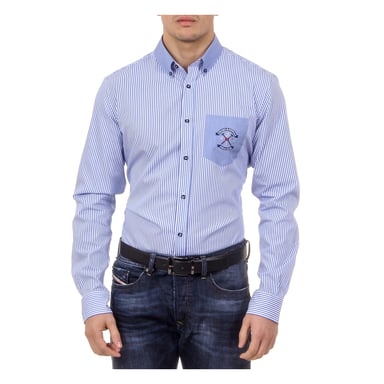 Ufford & Suffolk Polo Club Herrenhemd USC01 A1 BLUETTE