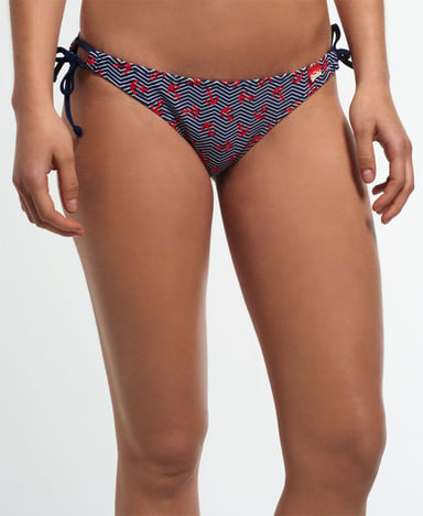 Superdry Zigzag Anchor Bikini Bottoms